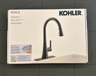 Kohler Guild Pull-down Kitchen Sink Faucet with Three-function Sprayhead