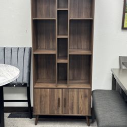 BRAND NEW Bookcase Book Shelf + Cabinet Storage 
