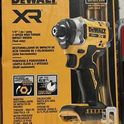 DEWALT 20V MAX XR Cordless Impact Driver (Tool Only