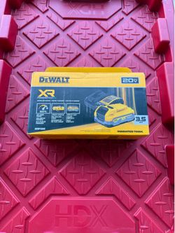 DEWALT 20V MAX XR POWERSTACK Lithium-Ion Battery Starter Kit with 3.5Ah Battery and Charger