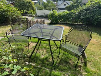 Sunvilla outdoor 3 piece steel patio set