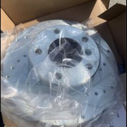Brake Pads And 3 Brake Rotors