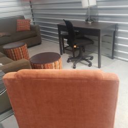 Desk And Office Chair 