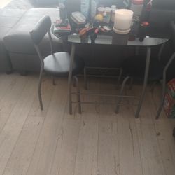 Mini Bar Table And 2 Chairs Only