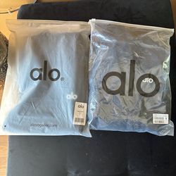 Black Alo Hoodie Set