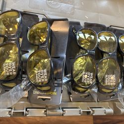Assortment of sunglasses