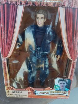 Justin Timberlake Collectible Marionette Doll