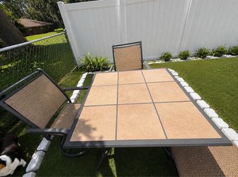 Exterior Table Set 2 chairs