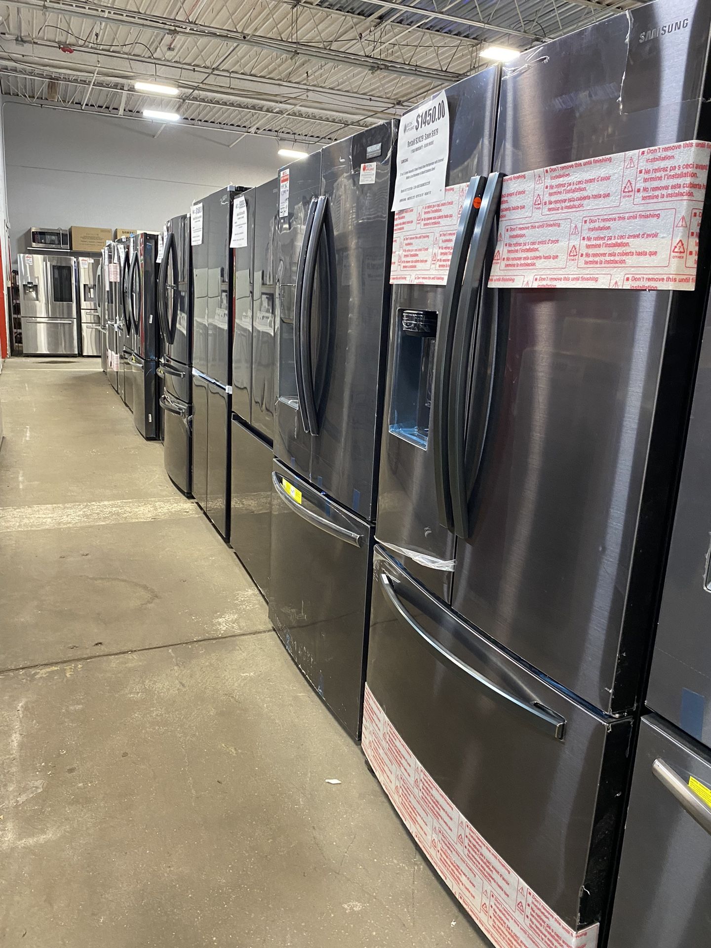 Black Stainless Fridges