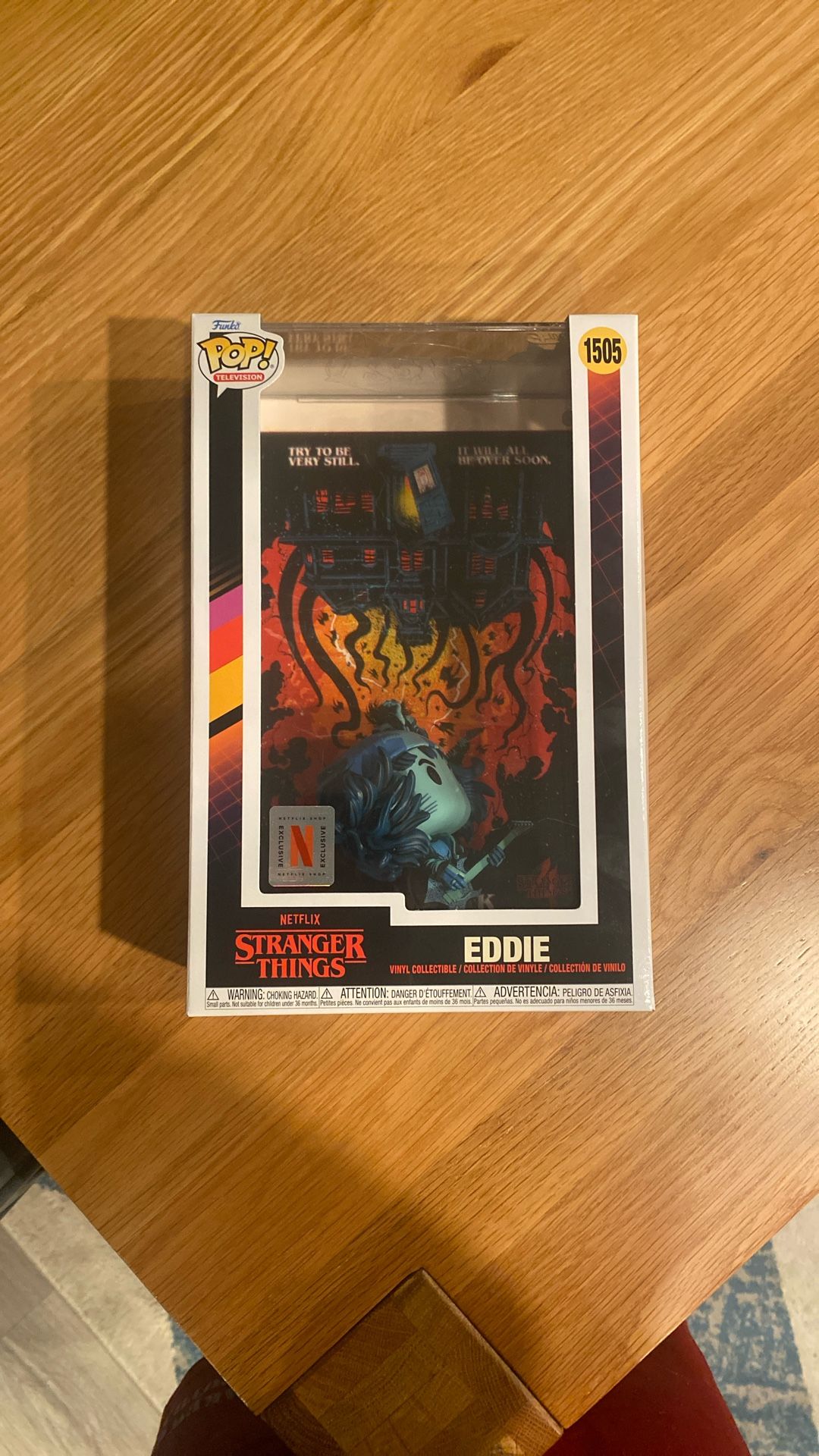 Stranger Things Exclusive Eddie Munson Funko Pop #1505