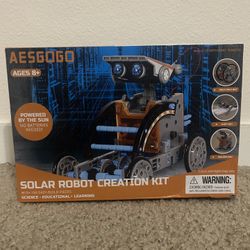 Awesome AESGOGO Solar Robot Kit, Irving, TX, NEW