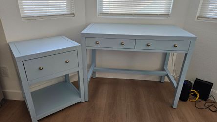 Celine desk and side table