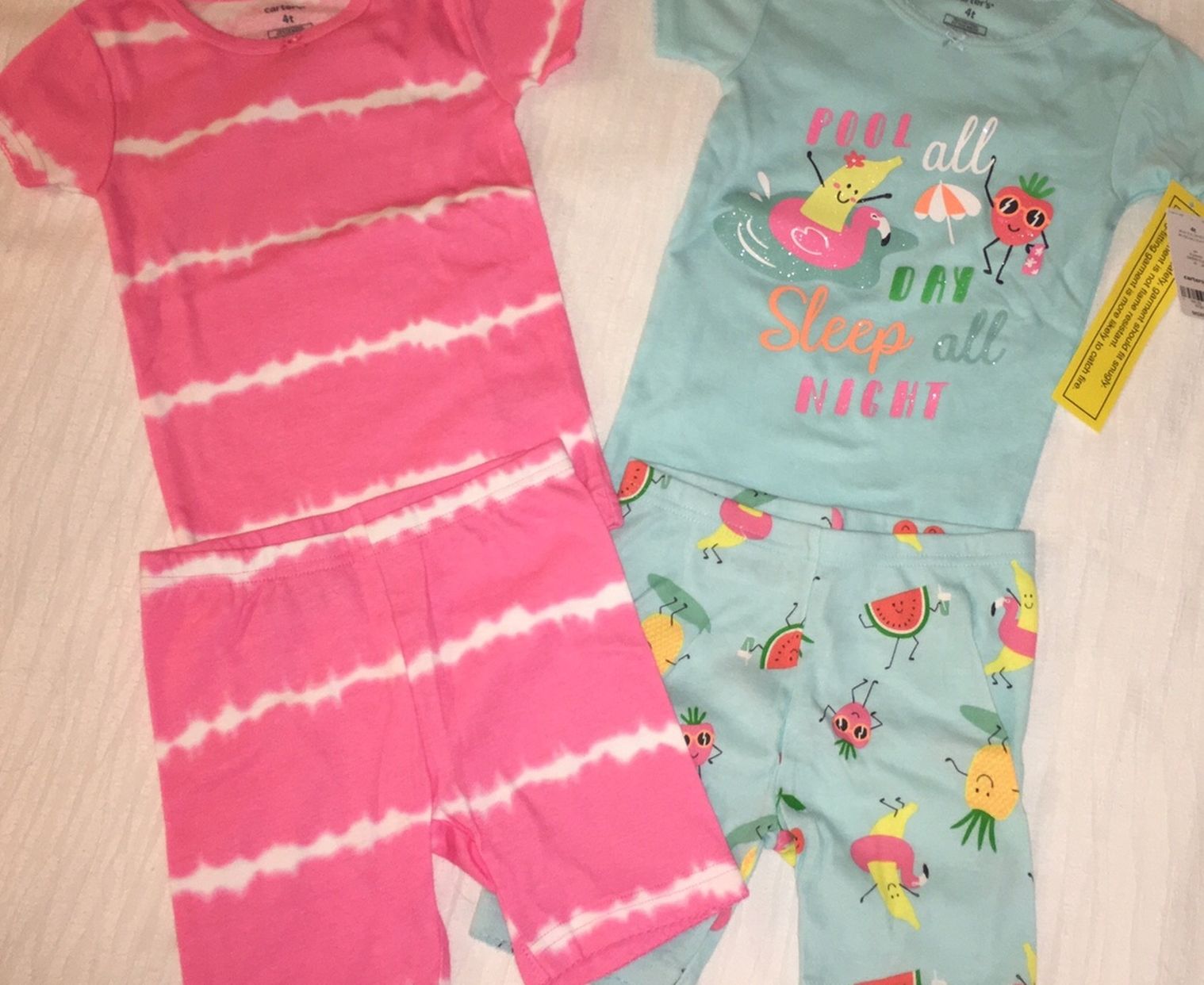 Toddler Girl Cotton Pajama Carter’s New