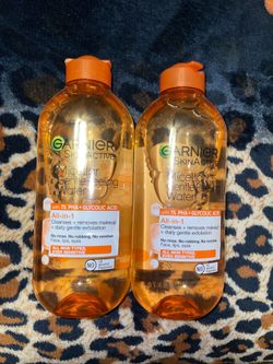 2🔥13.5 fl oz garnier micellar water makeup remover both for $12 firm on price