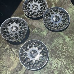4 piece hubcaps