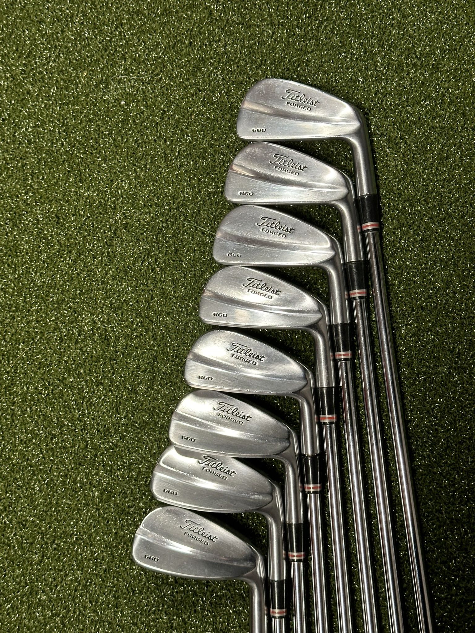 Titleist 660 forged iron set 3-pw