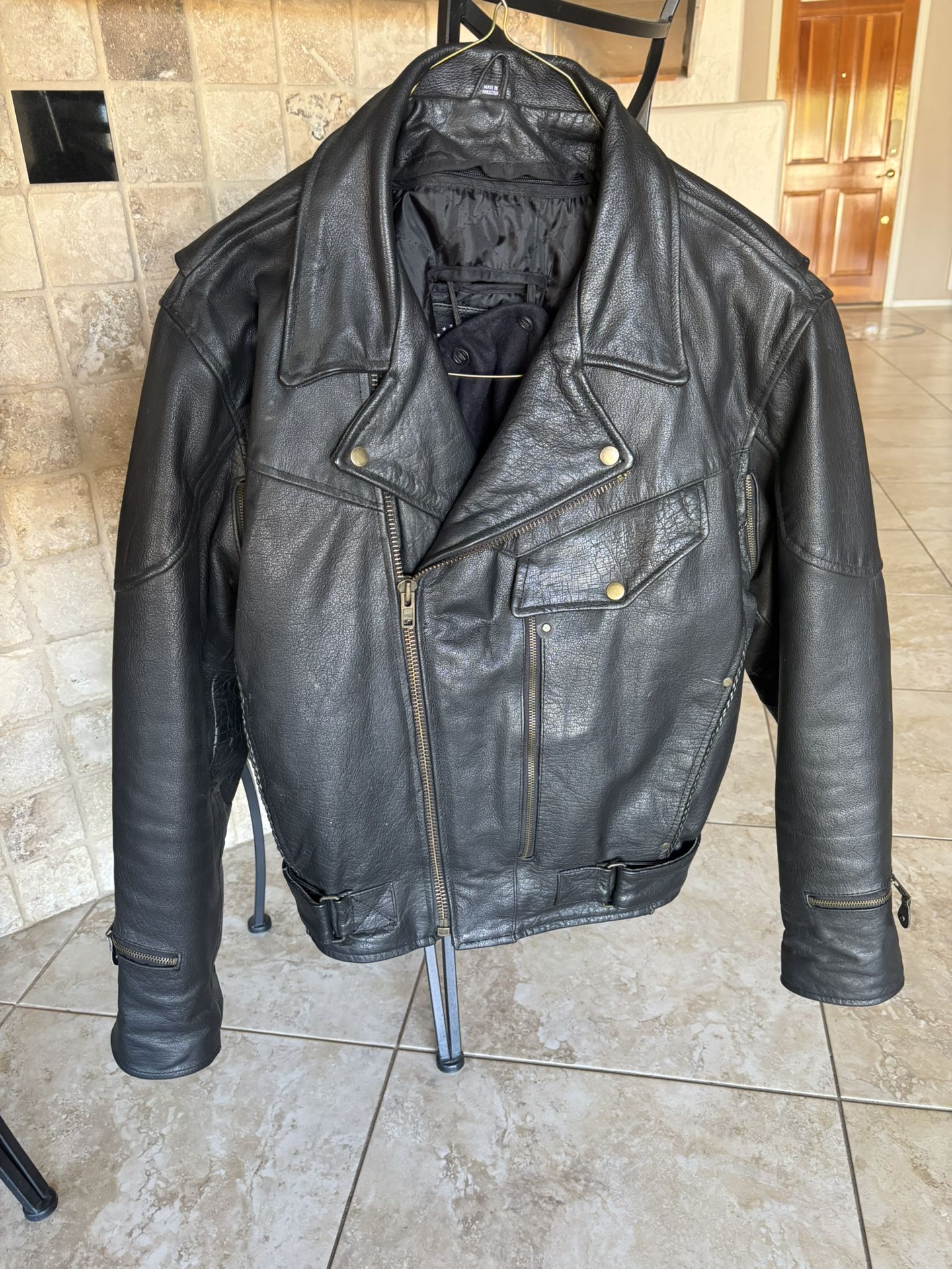 Leather Motorcycle Jacket