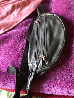 Leather very soft Kangaroo waist money bag keep ur hands free 3 packets