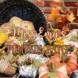 Pumpkin Patch Thanksgiving Hostess Gifts Decorations for Fall
