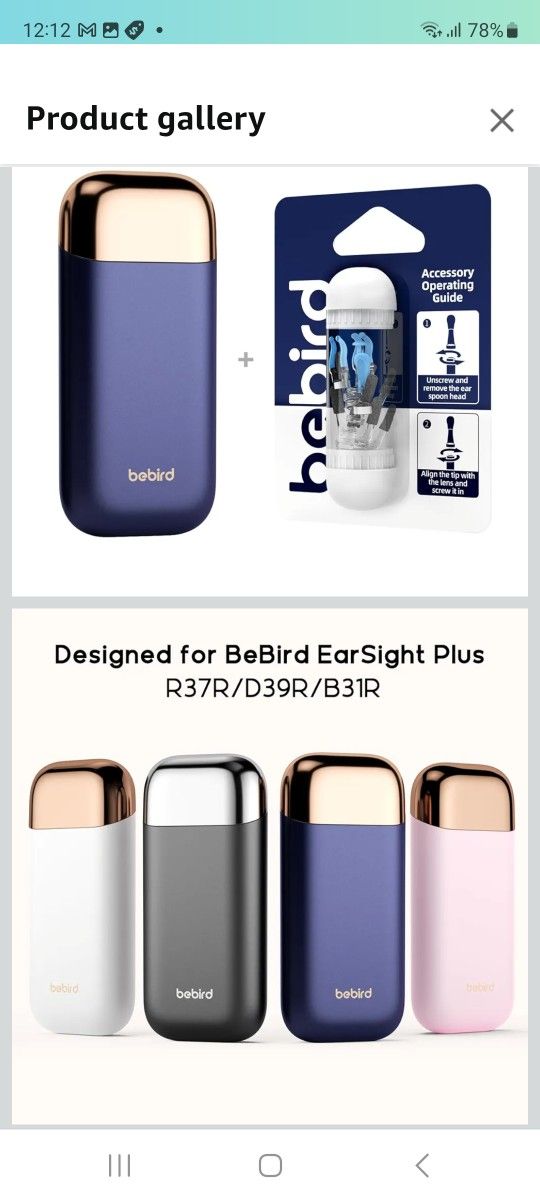 BeBird EarSight Plus & 14-Piece Tip Kit