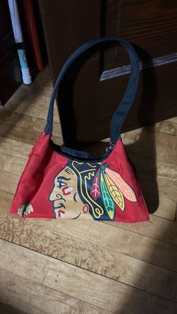 Chicago Blackhawks red  purse