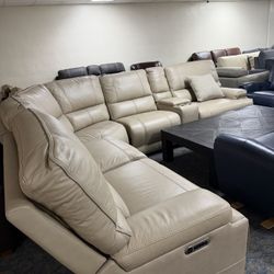 Sectional Power Or Manual// Seccionales Reclinables // Disponibles// In Stock 