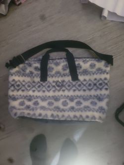 Fred Perry Fair Isle Fleece Tote Bag