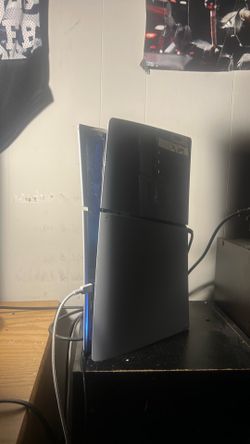 PlayStation 5 and controller