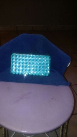 Blue wallet