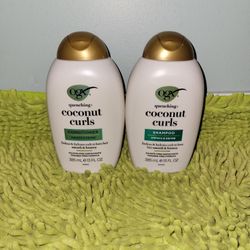 Shampoo And Conditioner 13oz Ogx Coconut Curls