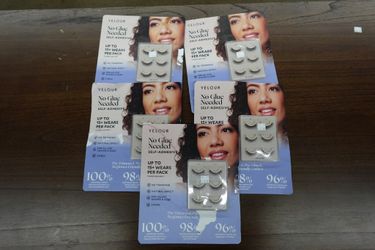 3Pk Velour Self-Adhesive Pre-Trimmed False Lashes
