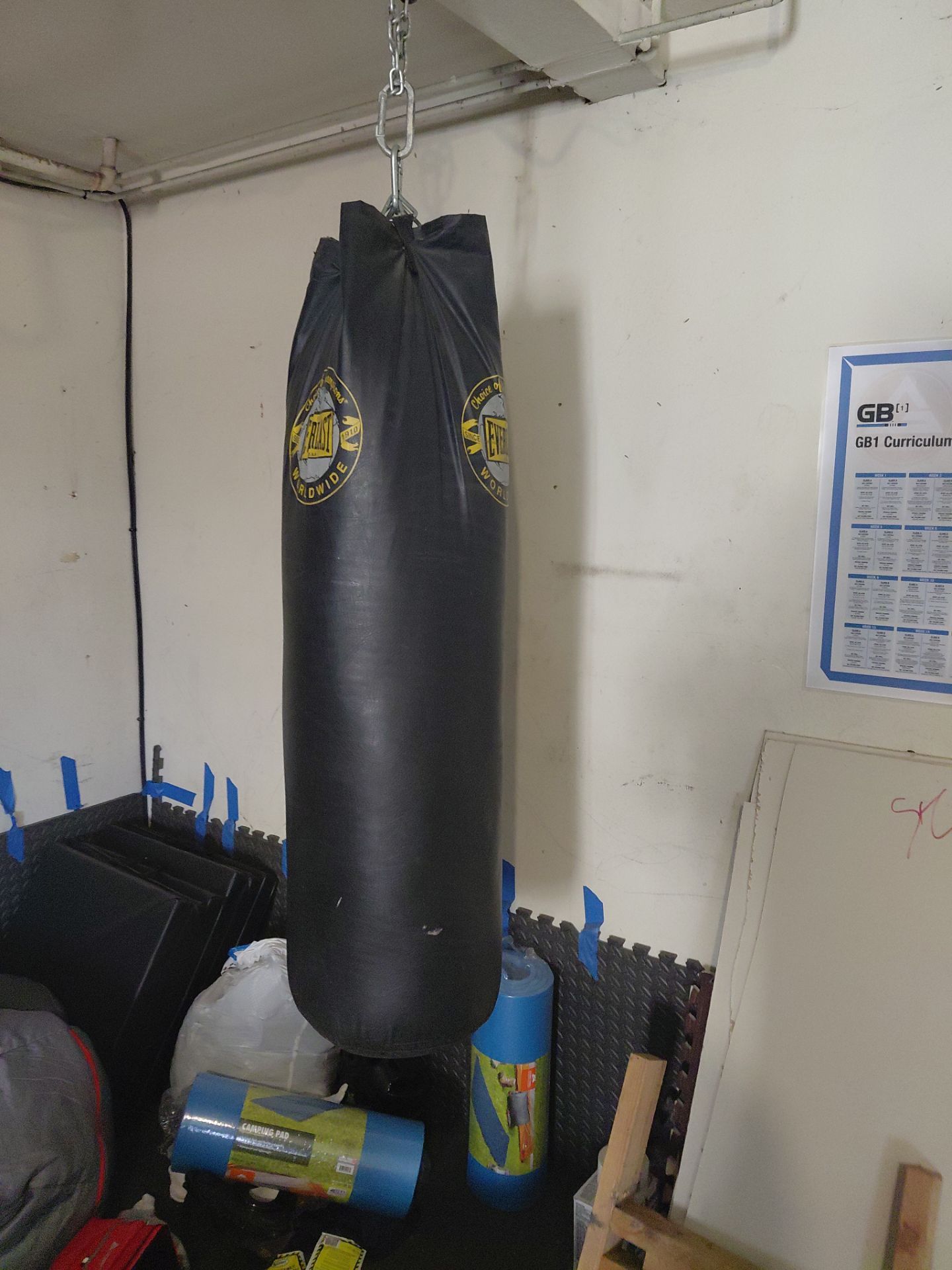 Everlast hanging bag. 100lbs