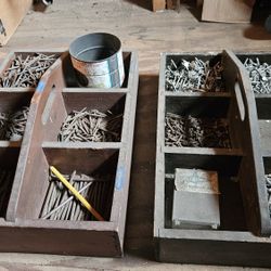 4 Homade Boxes For Nails 40 Each