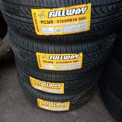 4 New Tires 215/65/16 Fullway Tires
