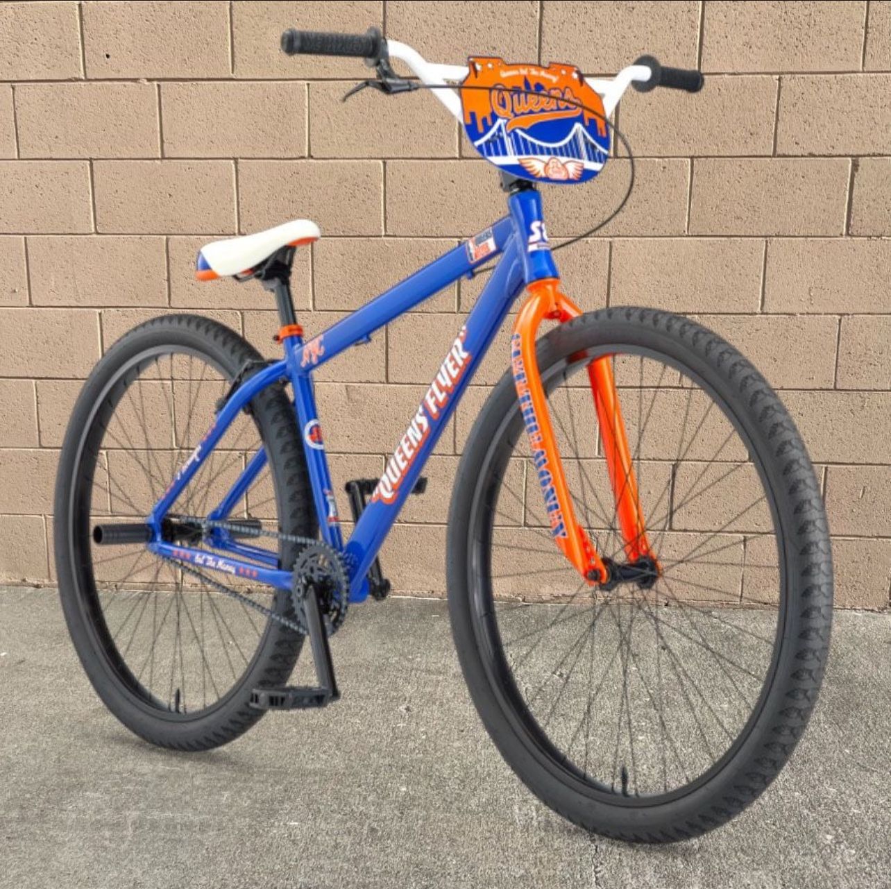 SE Bikes Queens Big Flyer 29” BMX Bike Blue Astoria