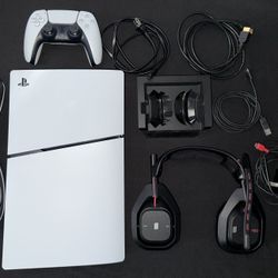 PS5 Slim/ Logitech A50/ Dualsense Edge