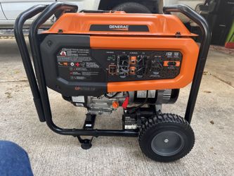 Generac gp6700 e duel fuel generator . Brandnew only 0.3 hours on it