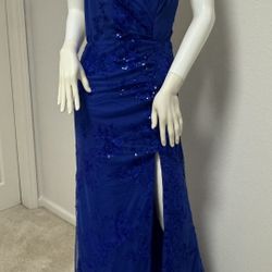Brandnew Royal Blue Dress Size Small Retail Value $299 + Tax 