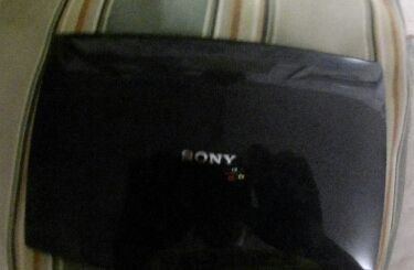 Black Sony TV Box