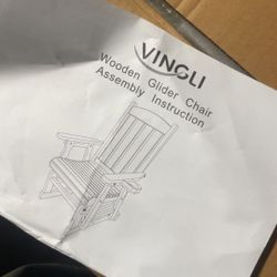 Vingli Glider Chair 