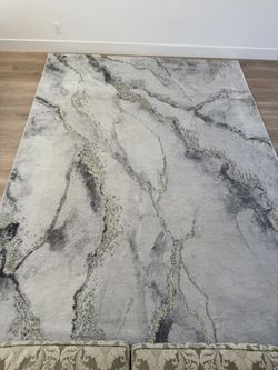 Marble Print Rug