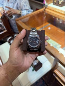 Rolex datejust box no card Discontinued black Roman dial