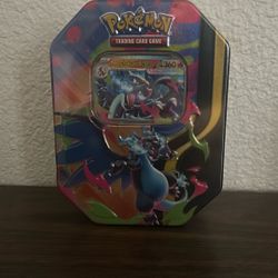Pokemon( Mega Charizard Tin)