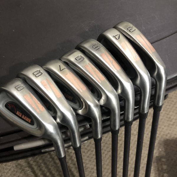 Beautiful Set Of Red Hawk Golf Clubs for Sale in Las Vegas, NV OfferUp