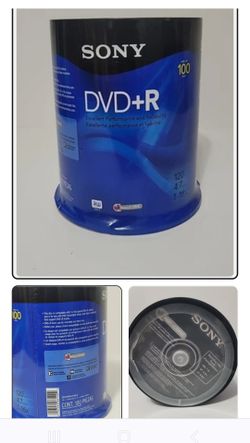 Sony DVD +R 100 Pack