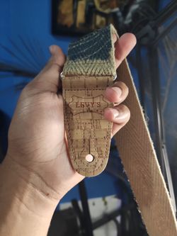 rare levys guitar strap (vegan hemp series)