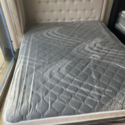 Queen Frame With Matrress New Mattresses New Pillowtop New Memory Foam New Bed Frames Nuevo Colchones Camas Nuevas βΌοΈ