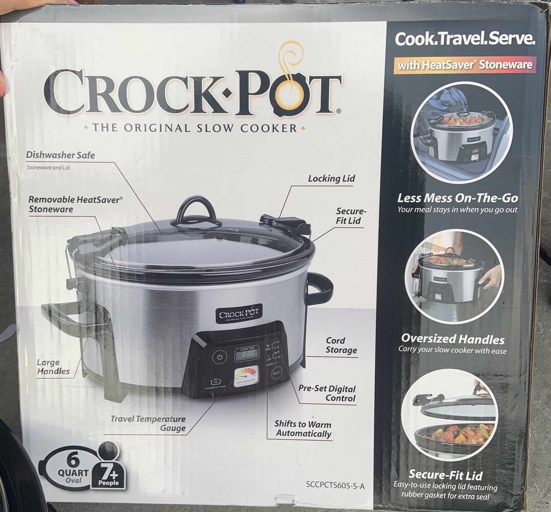 Crock Pot (the original slow cooker)