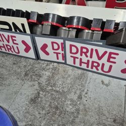 Drive Thru Signs 
