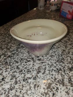 Handcrafted Ceramic Flared Rim Bowl